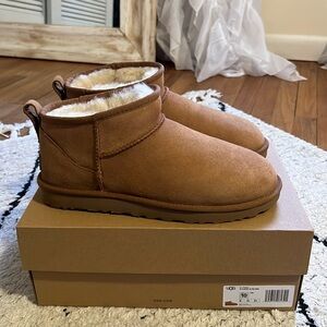 UGG Classic Ultra Mini Chestnut